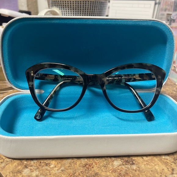 Warby Parker Goodney 189 Eyeglasses- Birch Tortoise Semi Cat Eye main image 7